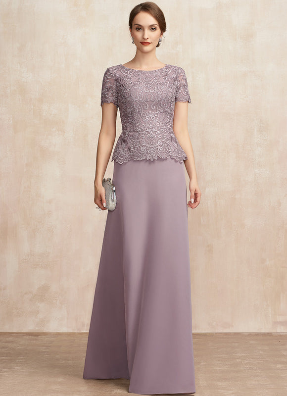 Robe Trapèze Élegante Lavande - gallery 1