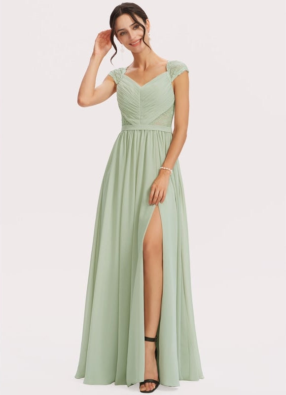 Robe Trapèze Chic Satinée - gallery 1