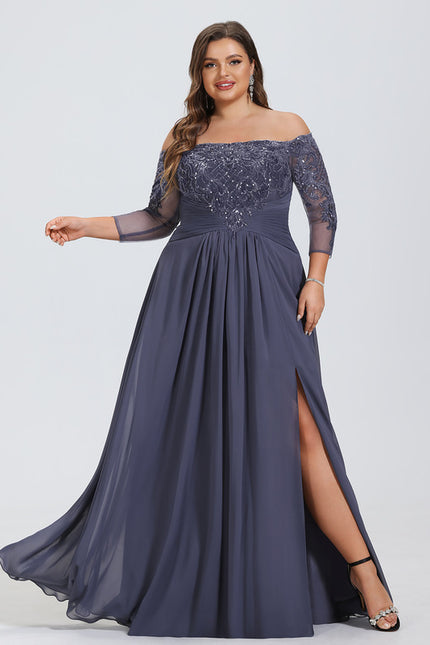 Robe Trapèze Élégance Ombre Luxe - gallery 6