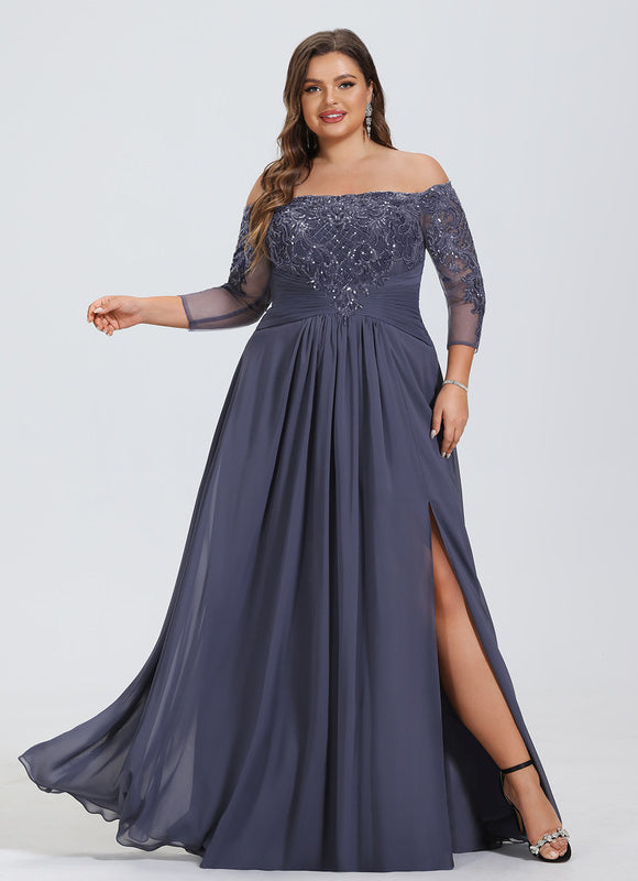 Robe Trapèze Élégance Ombre Luxe - gallery 6