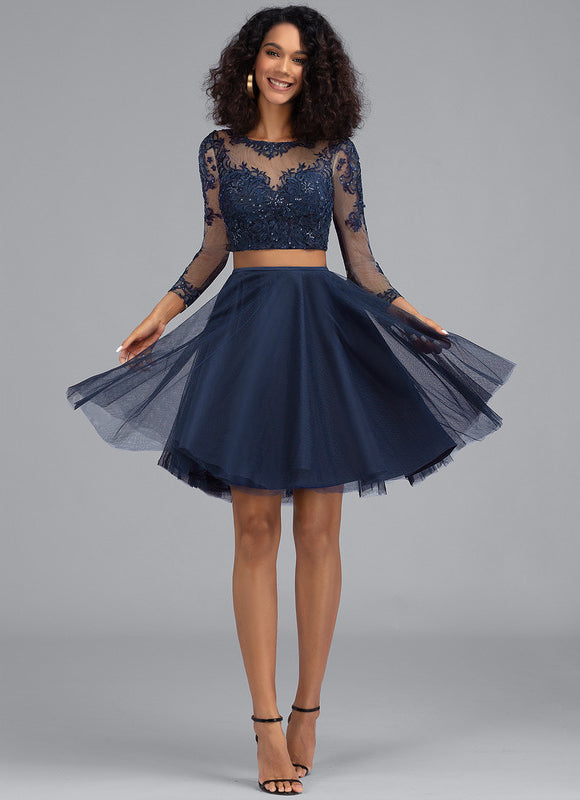 Robe Trapèze Élégance Tulle Marquise - gallery 1