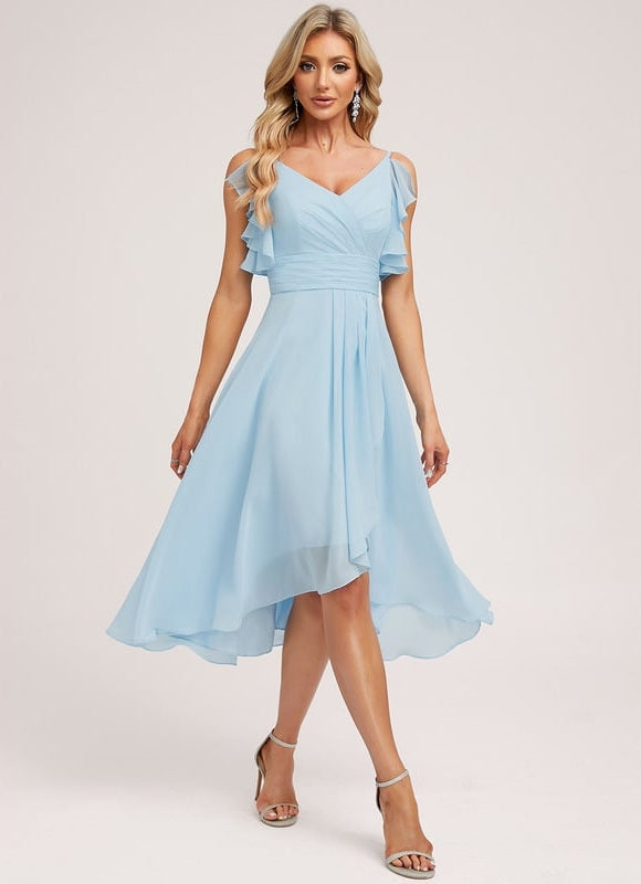 Robe Trapèze Fluide Asymétrique - gallery 3