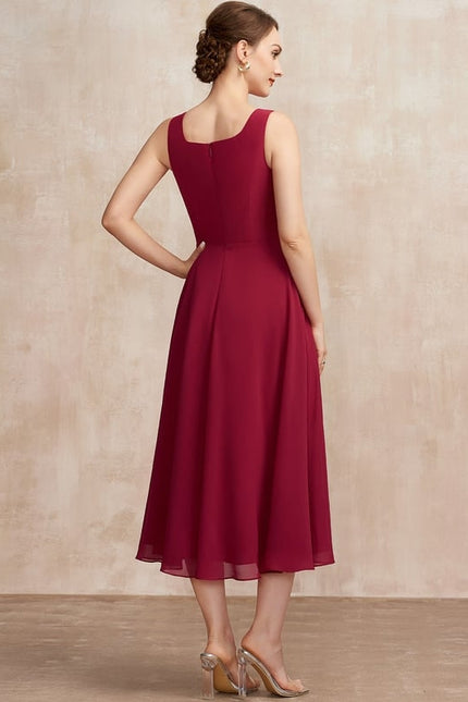 Robe Trapèze Rouge Évanescence - gallery 6
