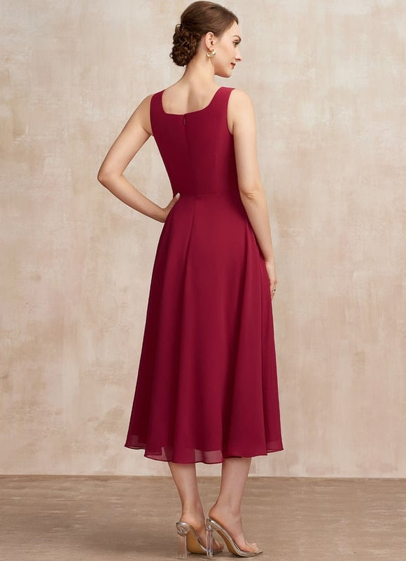 Robe Trapèze Rouge Évanescence - gallery 6