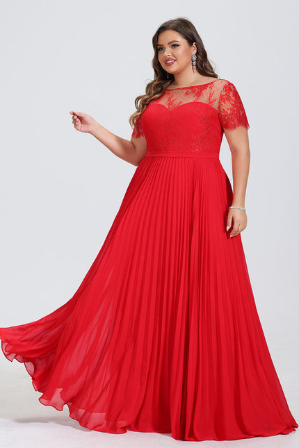 Robe Trapèze Rouge Songe Éthéré - gallery 9