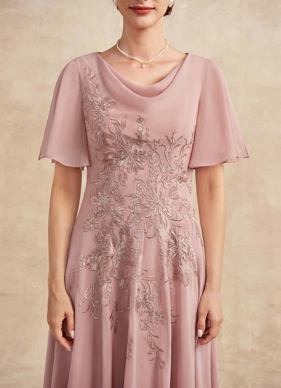 Robe Trapèze Féerie Rosée - gallery 6