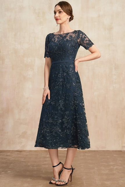 Robe Trapèze Éclat Cérémonieux - gallery 4