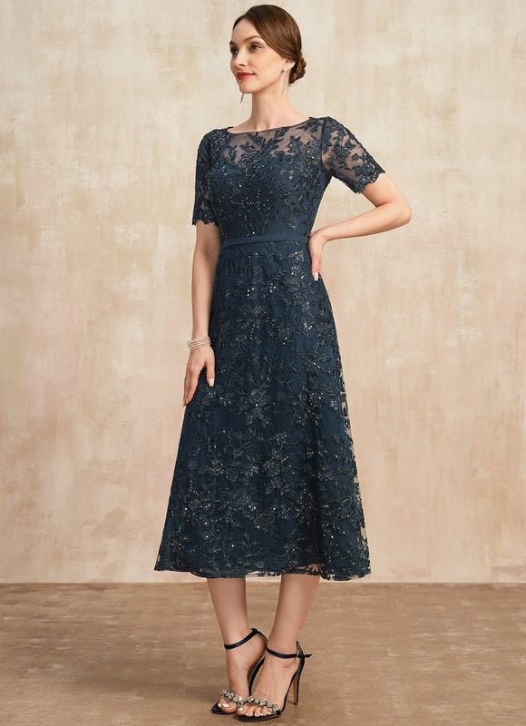 Robe Trapèze Éclat Cérémonieux - gallery 4