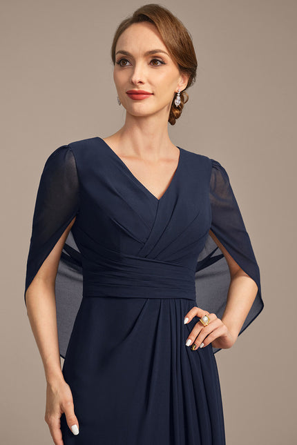 Robe Trapèze Velours De Lune - gallery 2