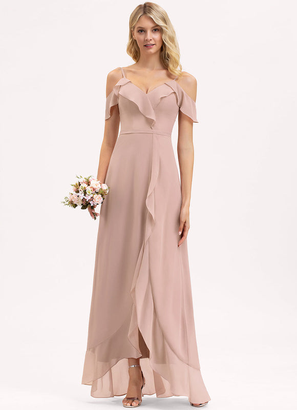 Robe Trapèze Fluide Asymétrique - gallery 1