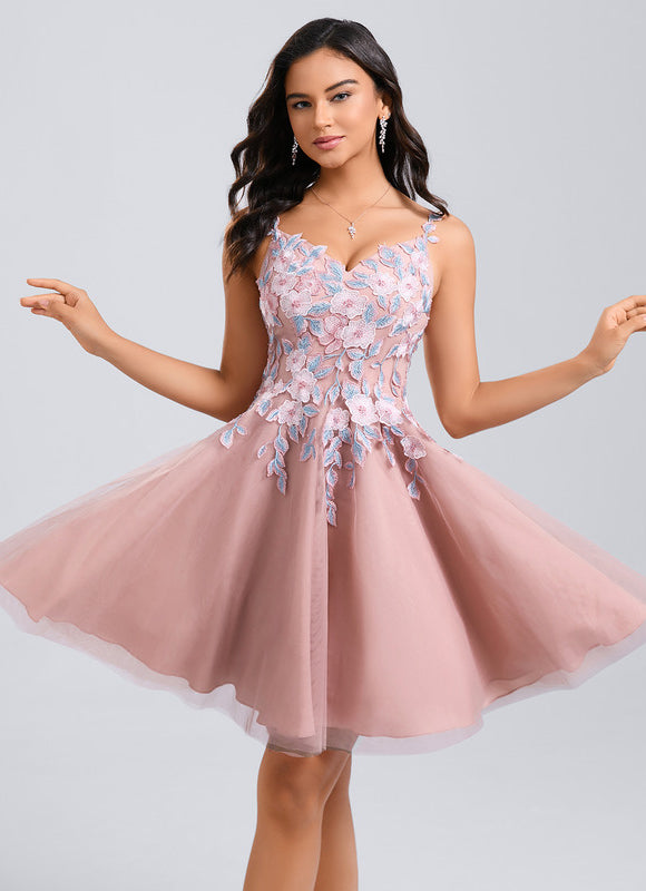 Robe Trapèze De Bal Chic - gallery 3