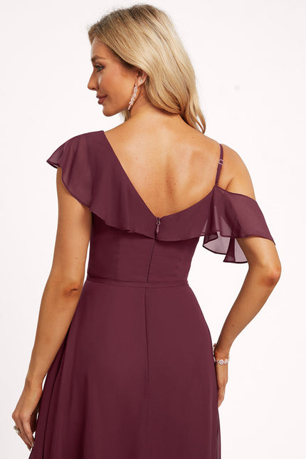 Robe Trapèze Cascade Élégante - gallery 1