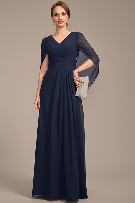 Robe Trapèze Velours De Lune - gallery 3