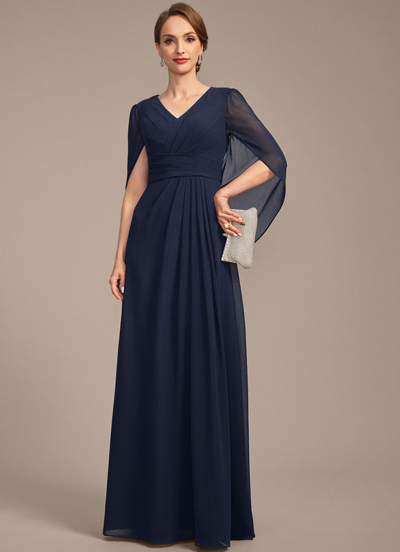 Robe Trapèze Velours De Lune - gallery 3