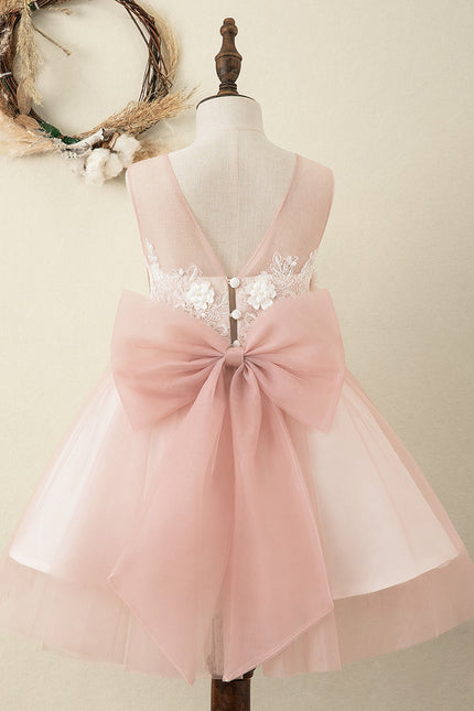 Robe Trapèze Enfant Émeraude - gallery 4