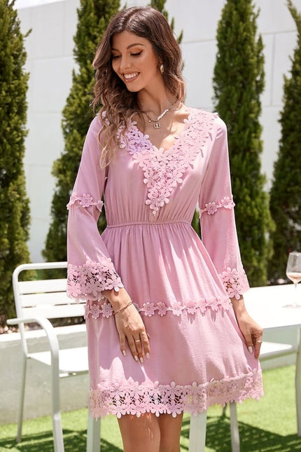 Robe Trapèze Fuchsia Chic - gallery 5