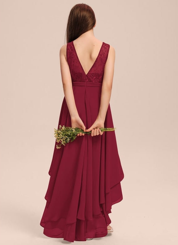 Robe Trapèze Bordeaux Fluidité