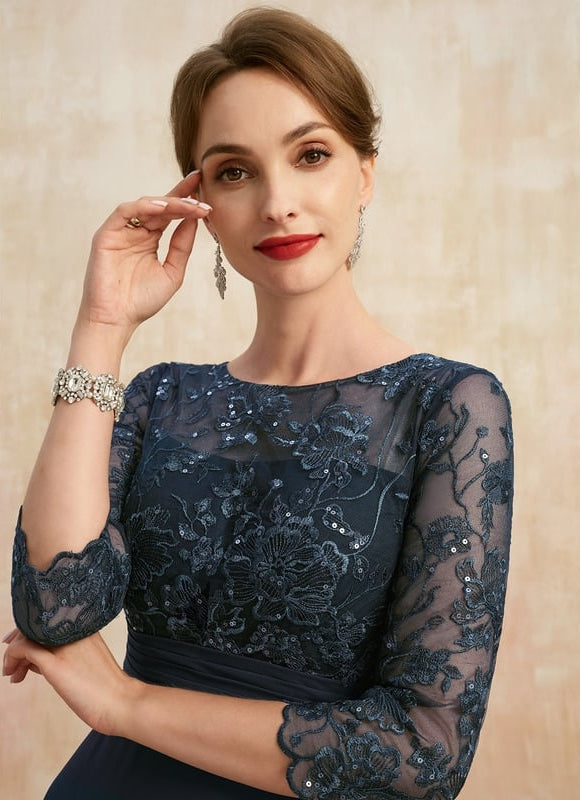 Robe Trapèze Éclatante Opulence - gallery 1