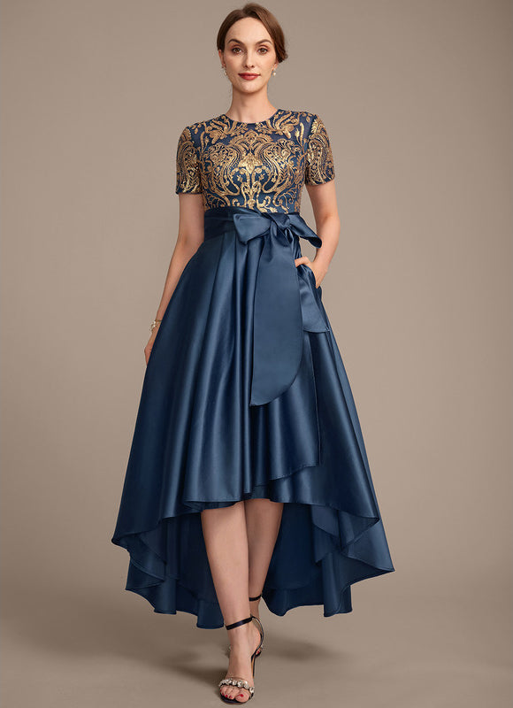 Robe Trapèze Indigo Étoilé