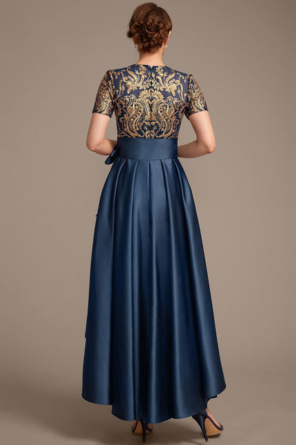 Robe Trapèze Indigo Étoilé - gallery 7