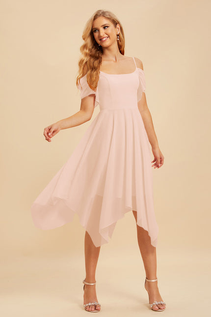 Robe Trapèze Douceur Asymétrique - gallery 2