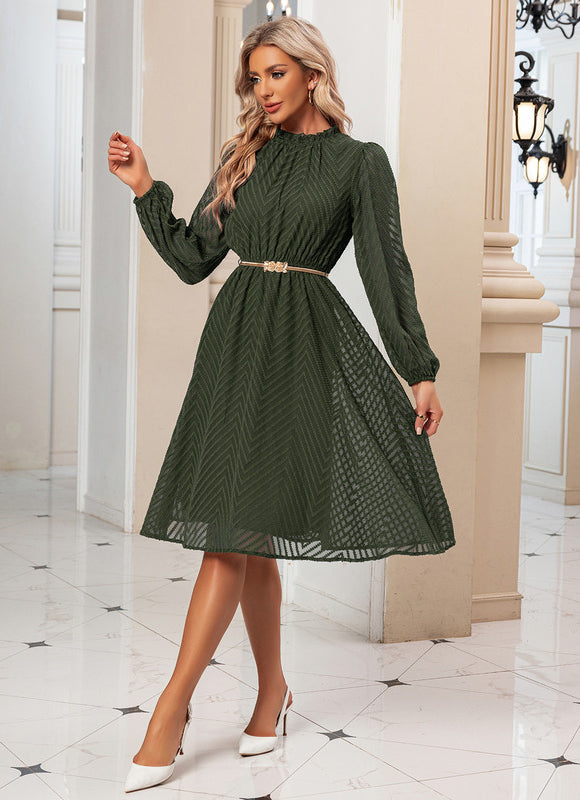 Robe Trapèze Ombre Décume - gallery 8