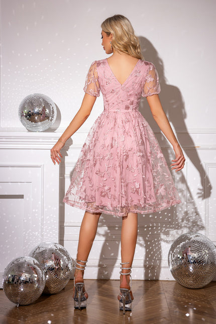 Robe Trapèze Florale Chic - gallery 1