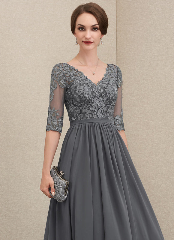 Robe Trapèze Bleu Douceur - gallery 2