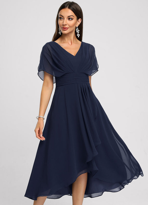 Robe Trapèze Flottante Verte