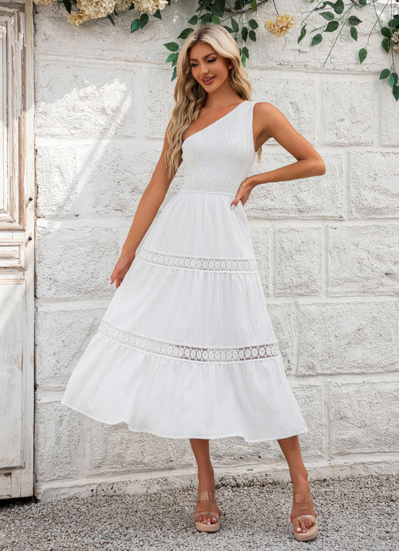 Robe Trapèze Lumière Éthérée - gallery 5