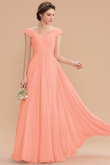 Robe Trapèze Corail Légère - gallery 1