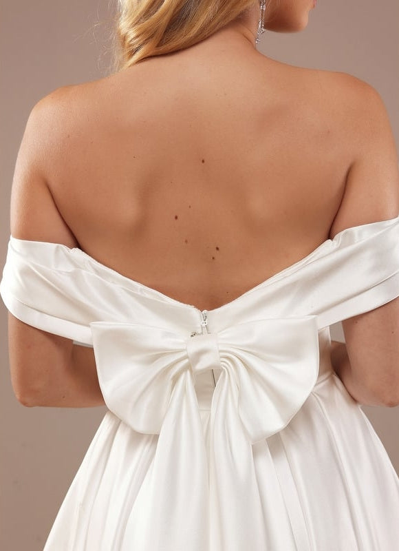 Robe Trapèze Lignée Évanescente - gallery 5