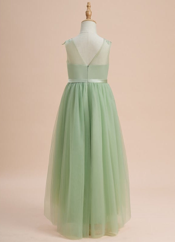 Robe Trapèze Chic Floral Tulle - gallery 3