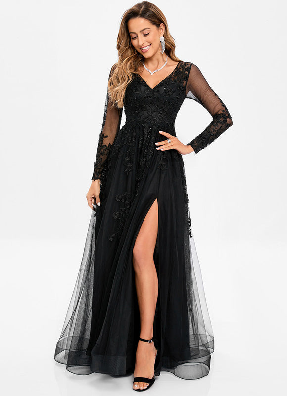 Robe Trapèze Mystère De Nuit - gallery 6
