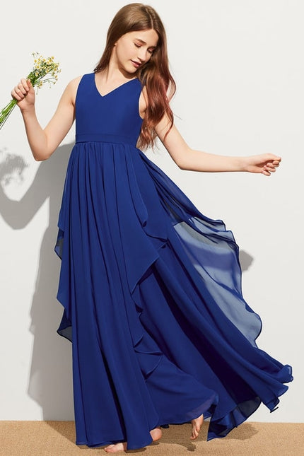 Robe Trapèze Bleu Céleste Aérien