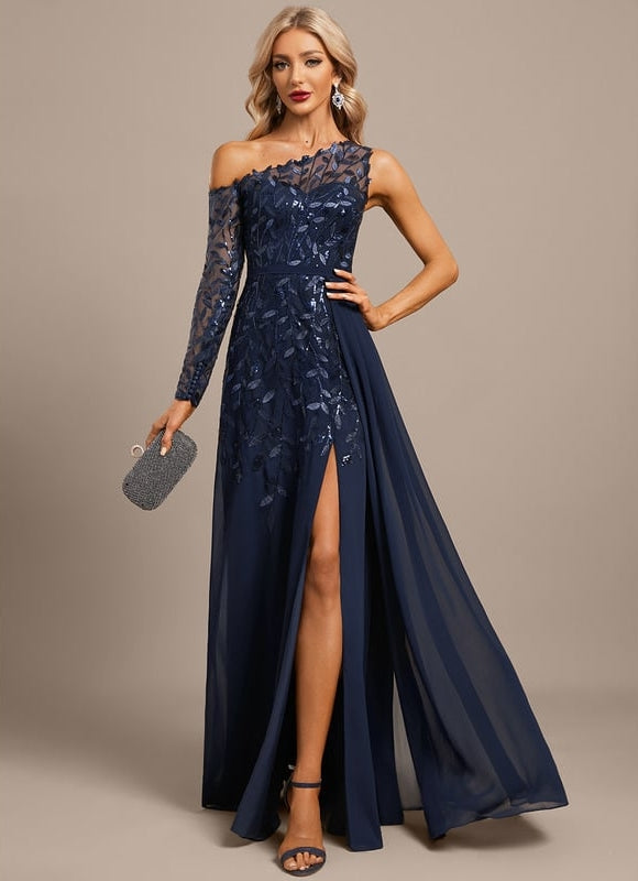 Robe Trapèze Asymétrique Élégante