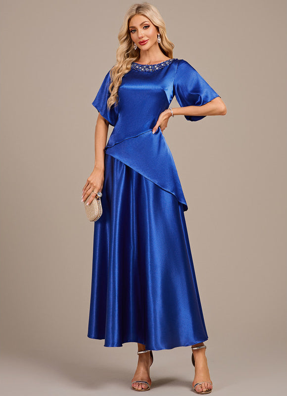 Robe Trapèze Mère Satinée - gallery 3
