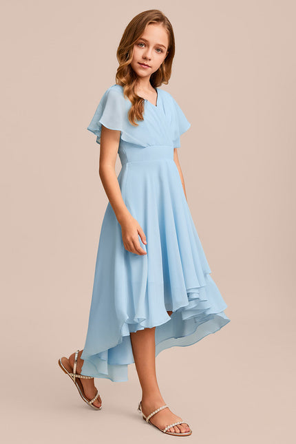 Robe Trapèze Brise De Menthe - gallery 5