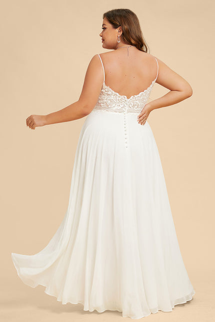 Robe Trapèze Éblouissante Aérienne - gallery 9