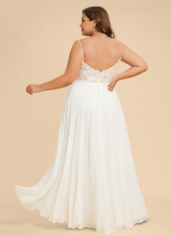 Robe Trapèze Éblouissante Aérienne - gallery 9