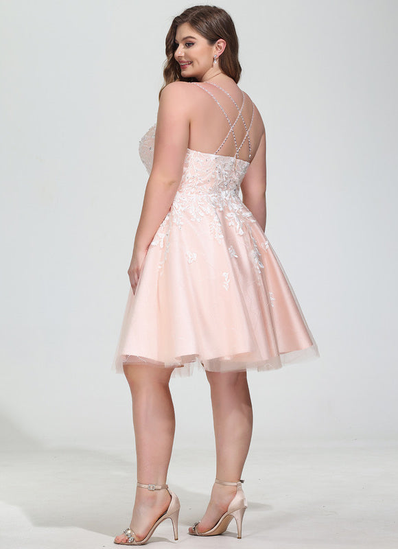 Robe Trapèze Étoile Poudrée - gallery 8