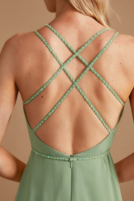 Robe Trapèze Éclat Verdate - gallery 5