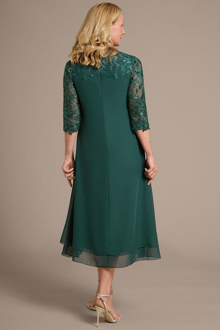 Robe Trapèze Éclat De Velours - gallery 6