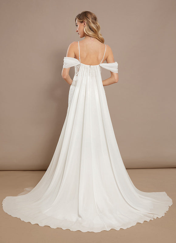 Robe Trapèze Lueur Évanescente - gallery 4