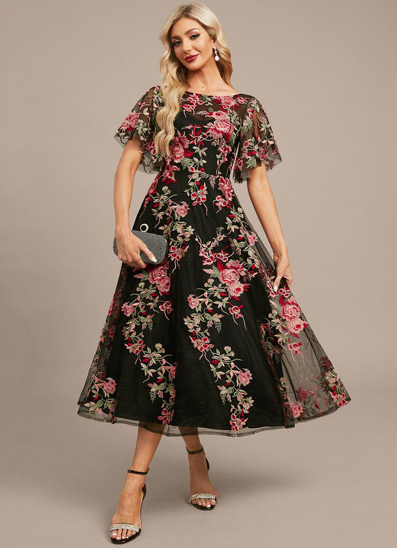 Robe Trapèze Floral Envolée - gallery 4