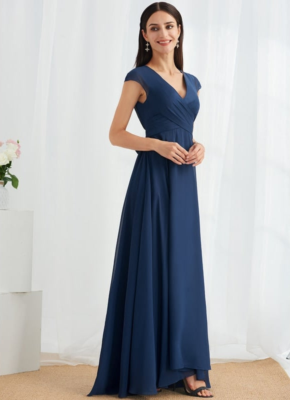 Robe Trapèze Fluide Asymétrique - gallery 3
