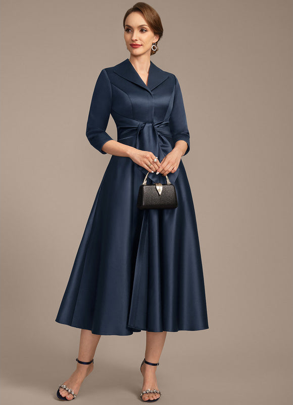 Robe Trapèze Nuit Saphir - gallery 5