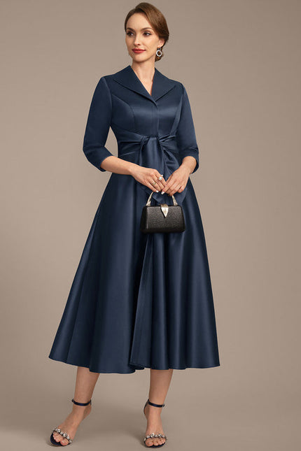 Robe Trapèze Nuit Saphir - gallery 5