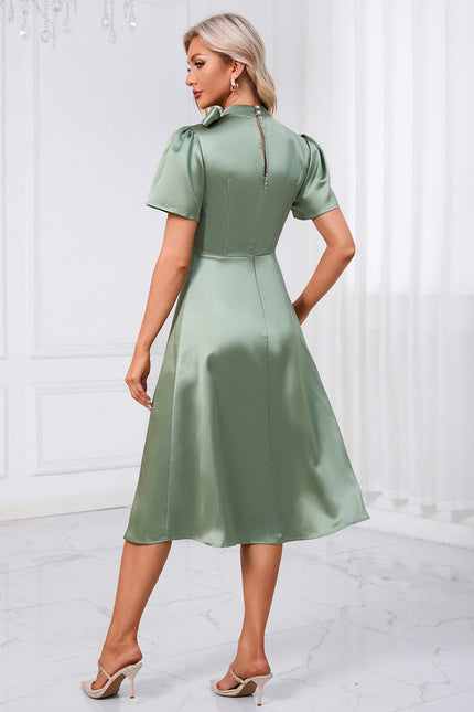 Robe Trapèze Vogue Satinée - gallery 1
