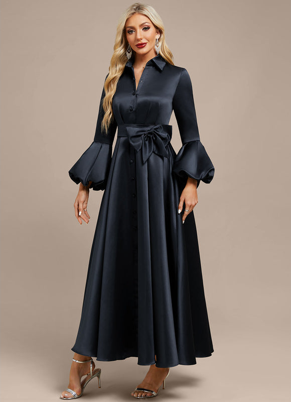Robe Trapèze Élégance Sombre